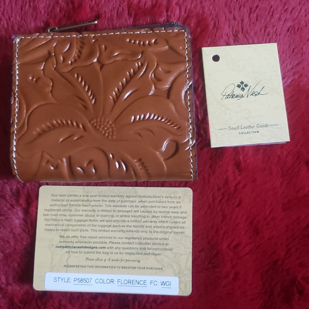 Patricia Nash Florence Taverna Tooled Wallet